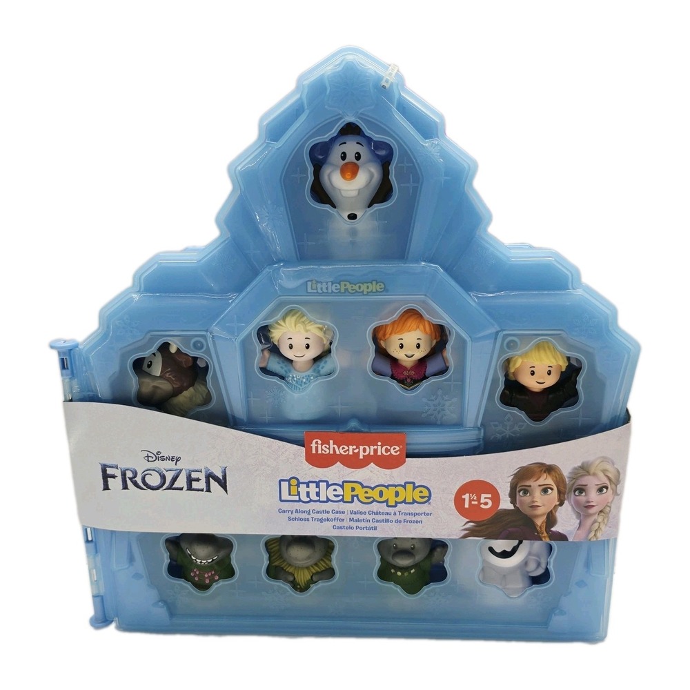 Fisher-Price Little People Disney Frozen Carry Along Castle Playset w/ Figures